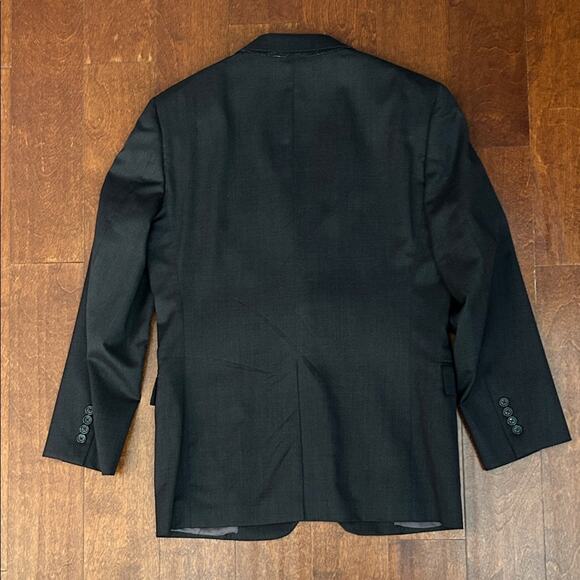 Brooks Brothers Charcoal Gray 100% Wool Blazer, Size 38R - Picture 7 of 16